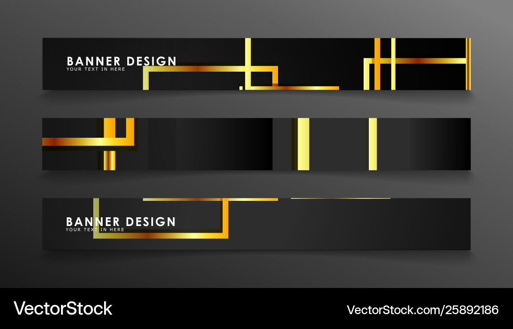 Set a banner with rectangular background Set a banner with rectangular background vector image