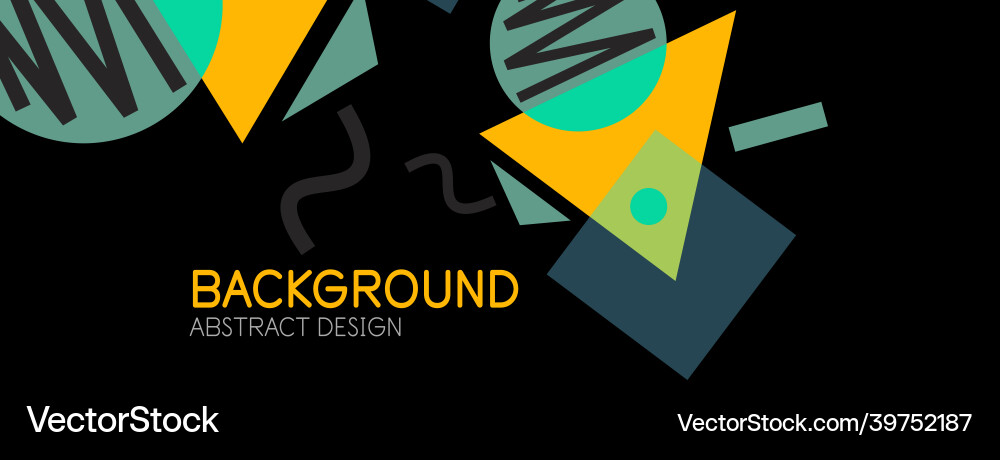 Abstract background blocks lines triangles Abstract background blocks lines triangles vector image