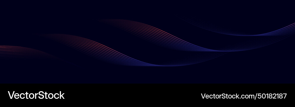 Abstract background with blue glowing wavy lines – Royalty-Free Vector ...