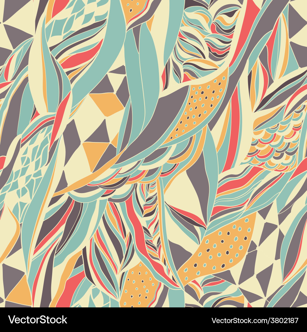 Abstract Geometric Pattern Vector Image