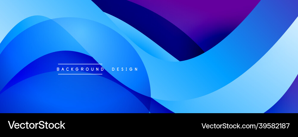 Abstract overlapping lines and circles geometric Vector Image
