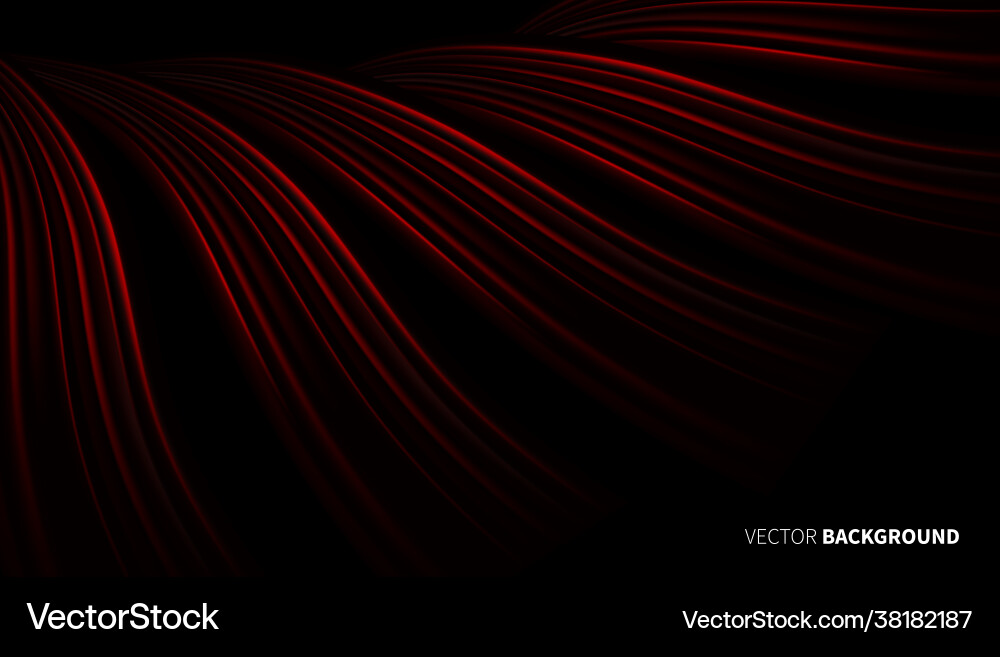 Abstract red 3d twisted lines background fully Abstract red 3d twisted lines background fully vector image