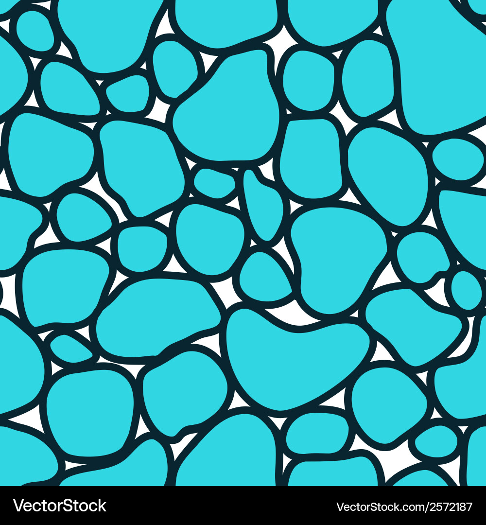 Abstract seamless pattern with tiles in different vector image