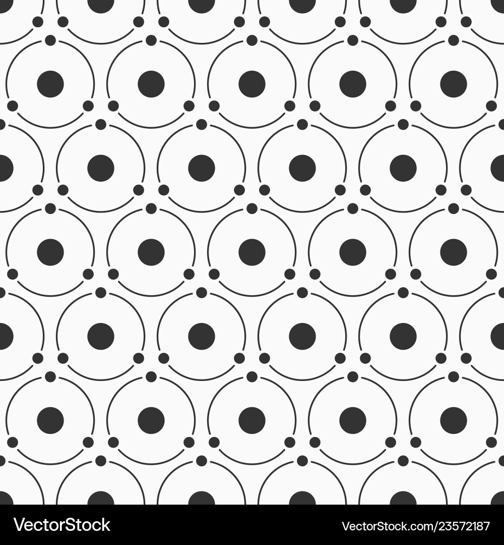 Abstract simple pattern of circles and dots Abstract simple pattern of circles and dots Vector Image
