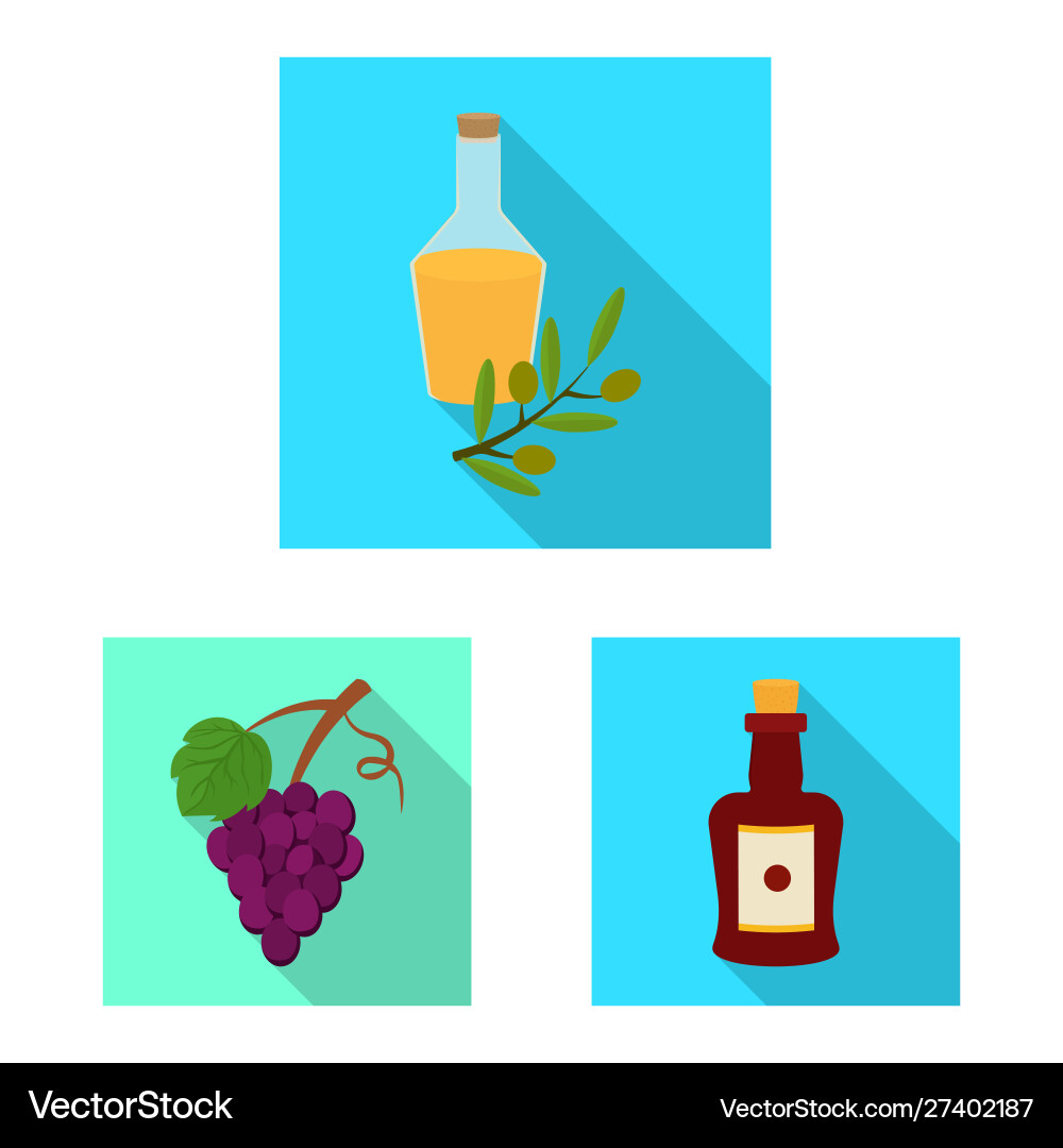 Isolated object and historic icon set Vector Image