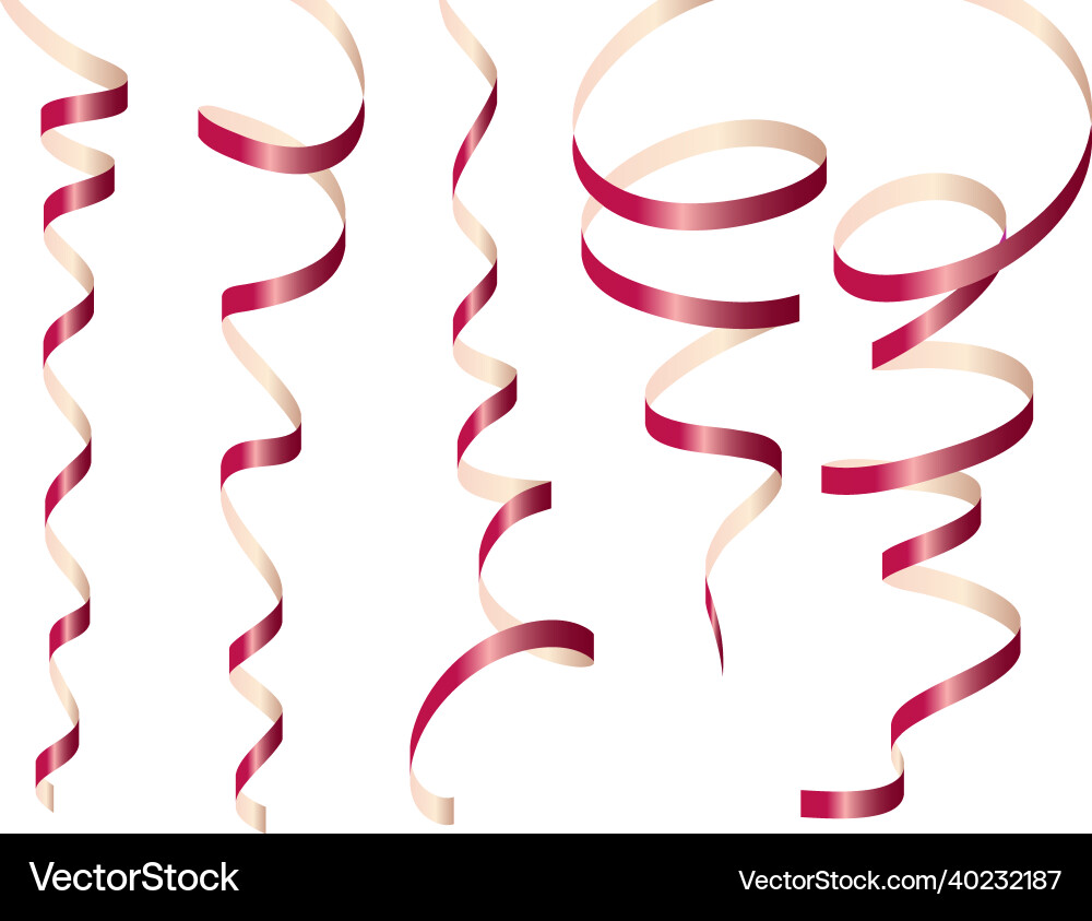 Party ribbon Royalty Free Vector Image - VectorStock