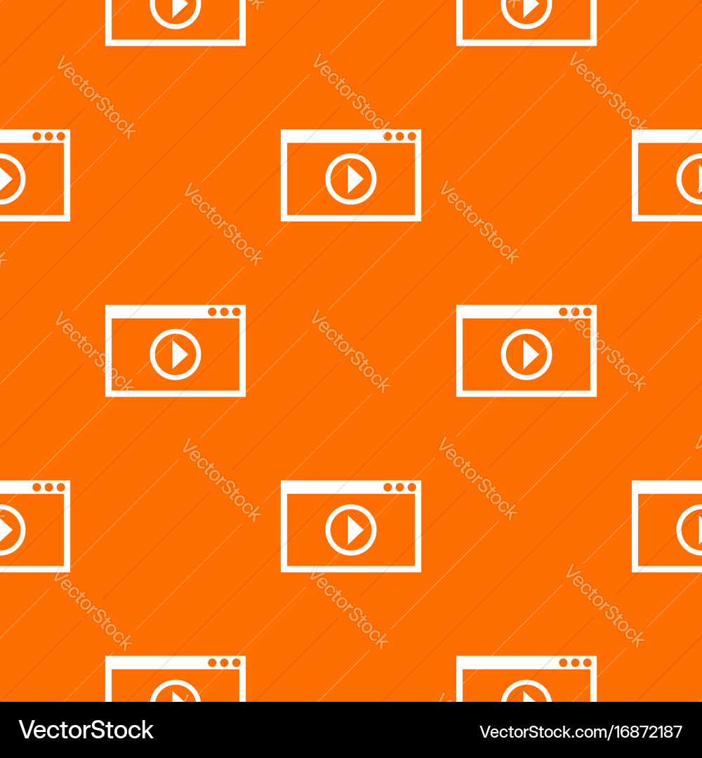 Program for video playback pattern seamless vector image