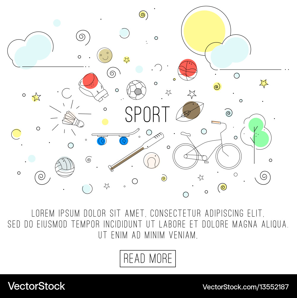 Sport oder gesunder Lebensstil Sport oder gesunder Lebensstil vektorbild