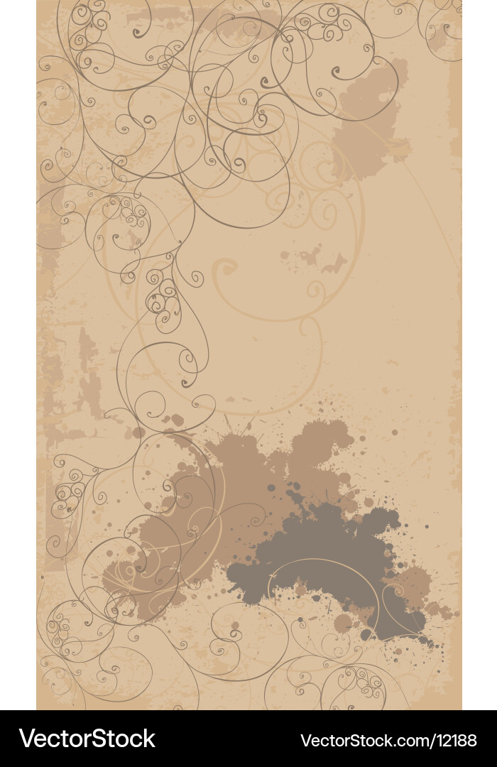 Fluid Swirl Pattern vector image