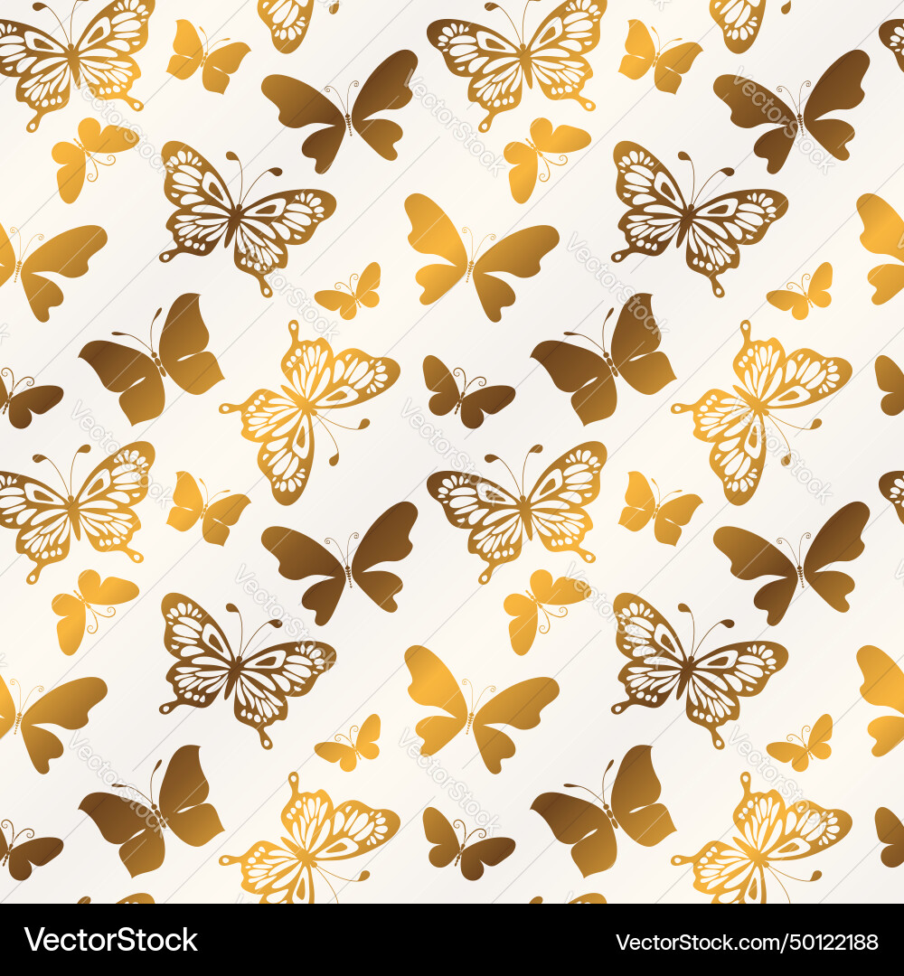 Spring seamless pattern with gradient doodle Spring seamless pattern with gradient doodle Vector Image