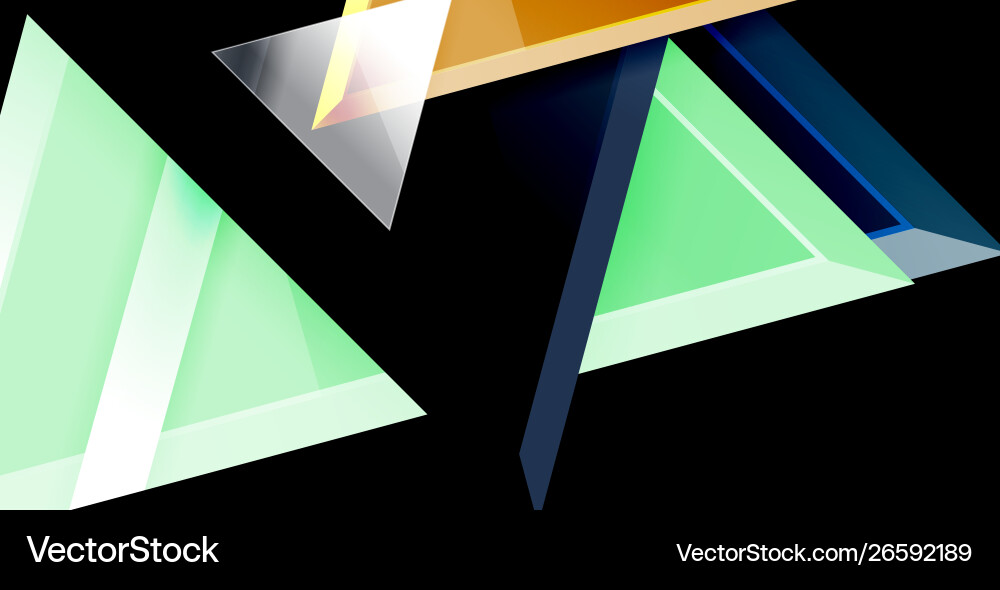 3d triangular minimal abstract background 3d triangular minimal abstract background vector image