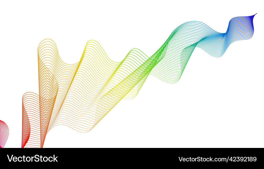 Abstract backdrop with wave gradient lines Abstract backdrop with wave gradient lines vector image