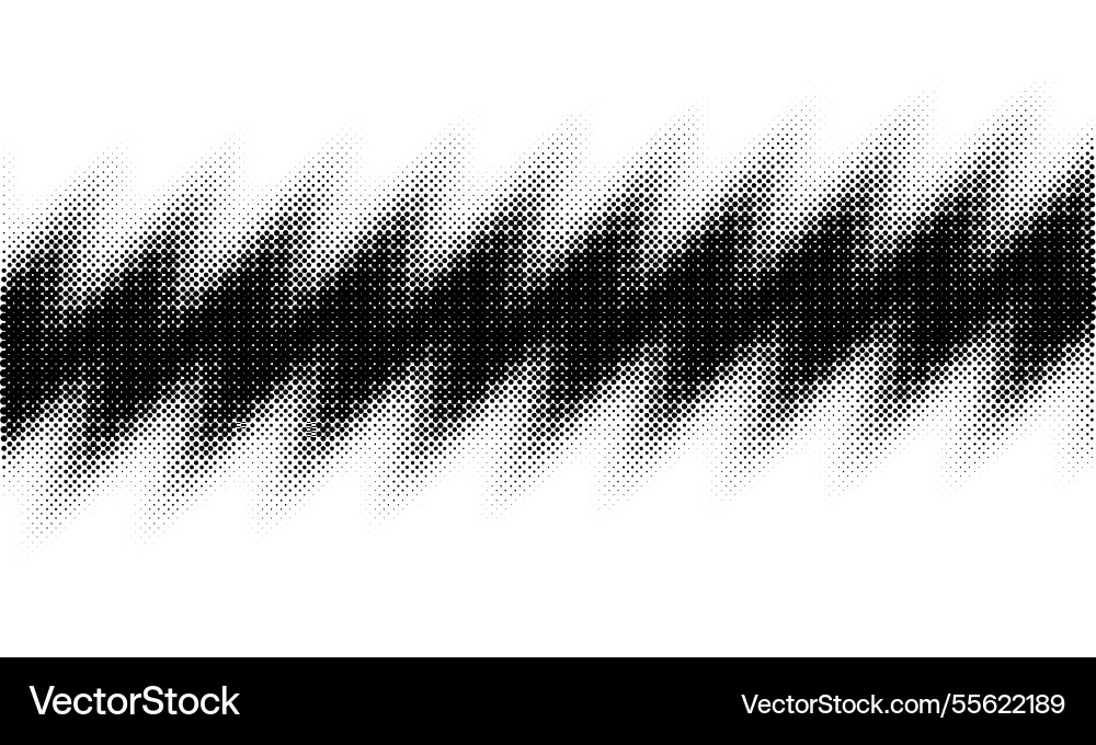 Diagonal abstract halftone bitmap dot effect Diagonal abstract halftone bitmap dot effect vector image