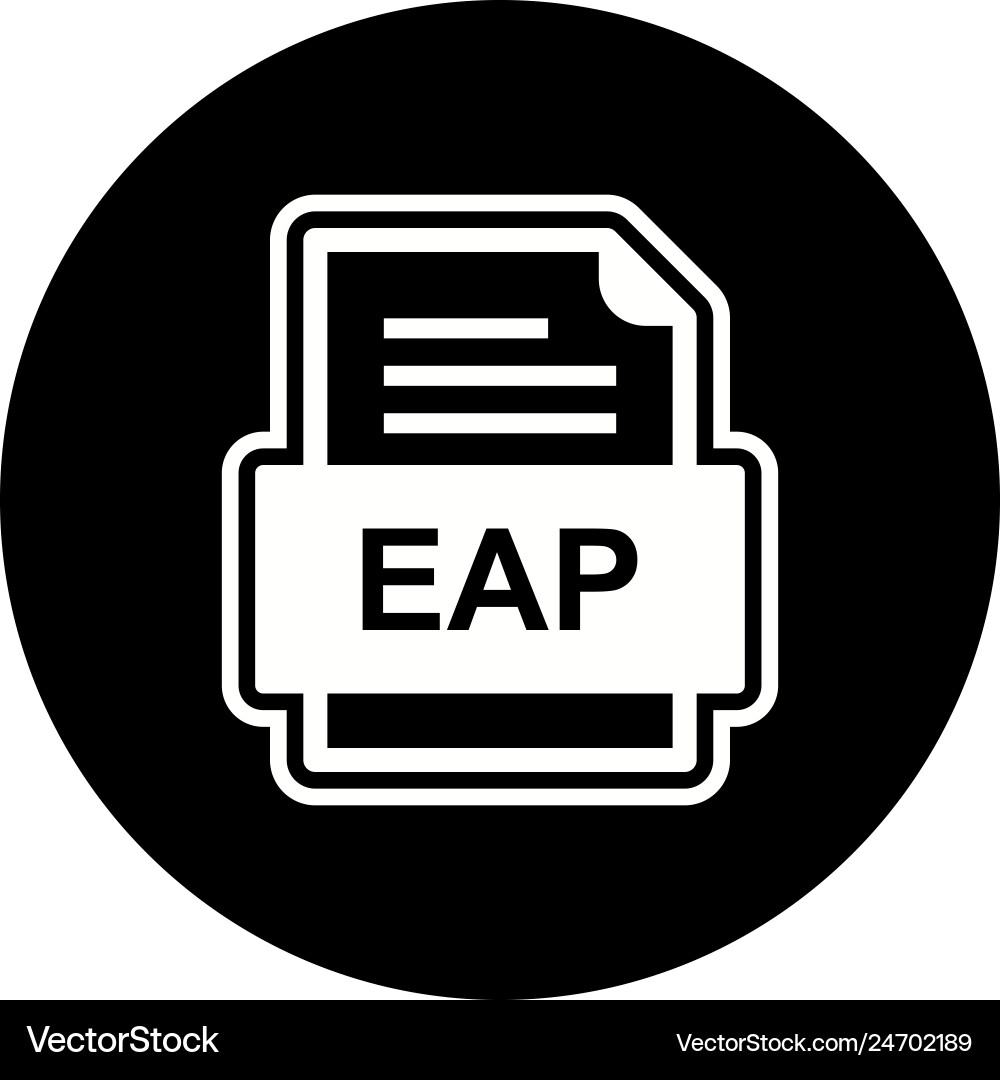 Eap file document icon Vector Image