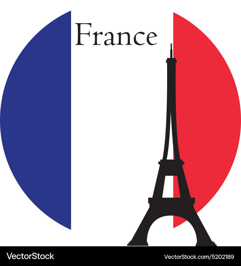 Eiffel tower Vector Image