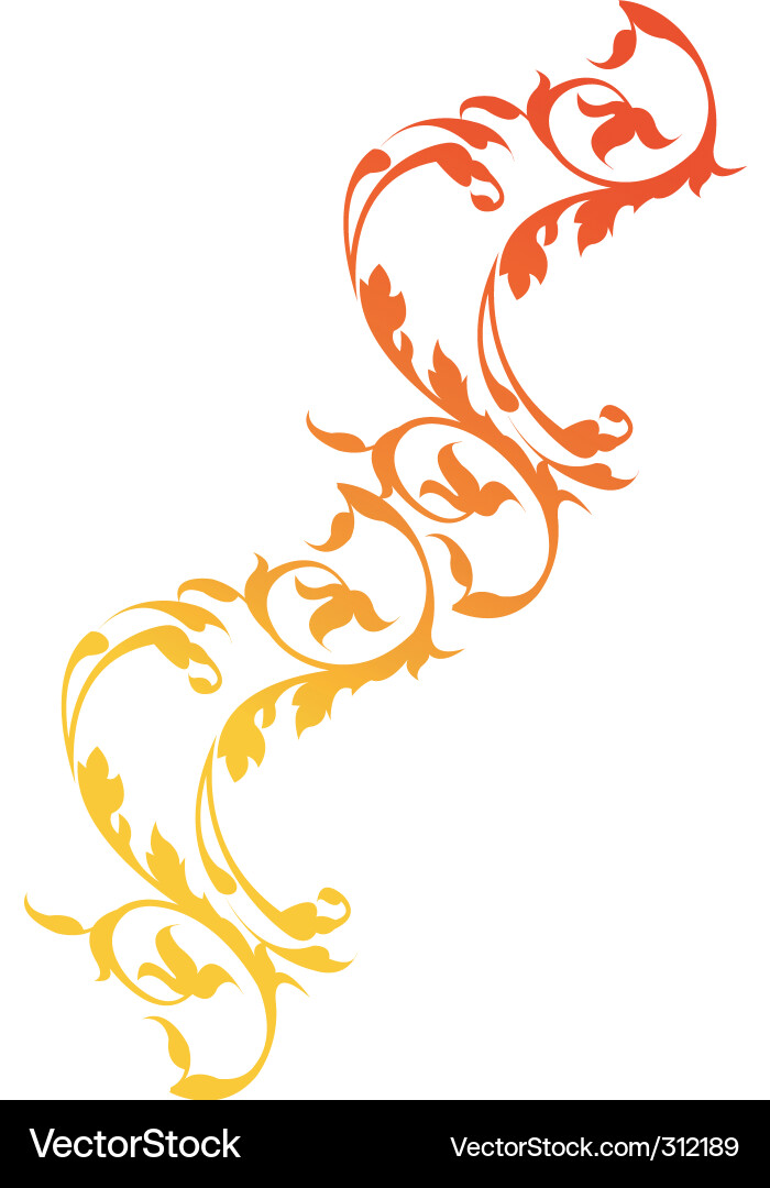 Leaves pattern Vector Image