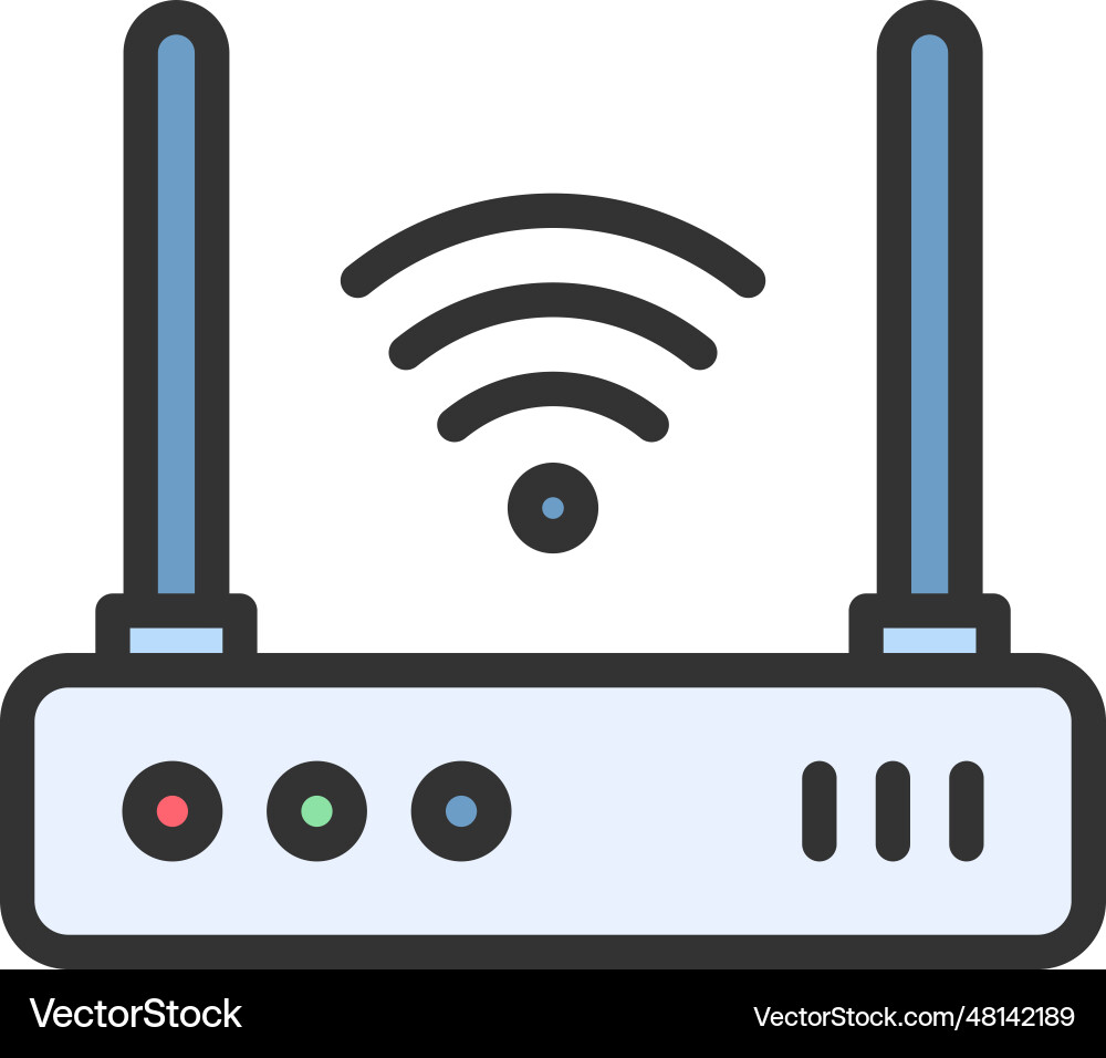 Router icon image Vector Image