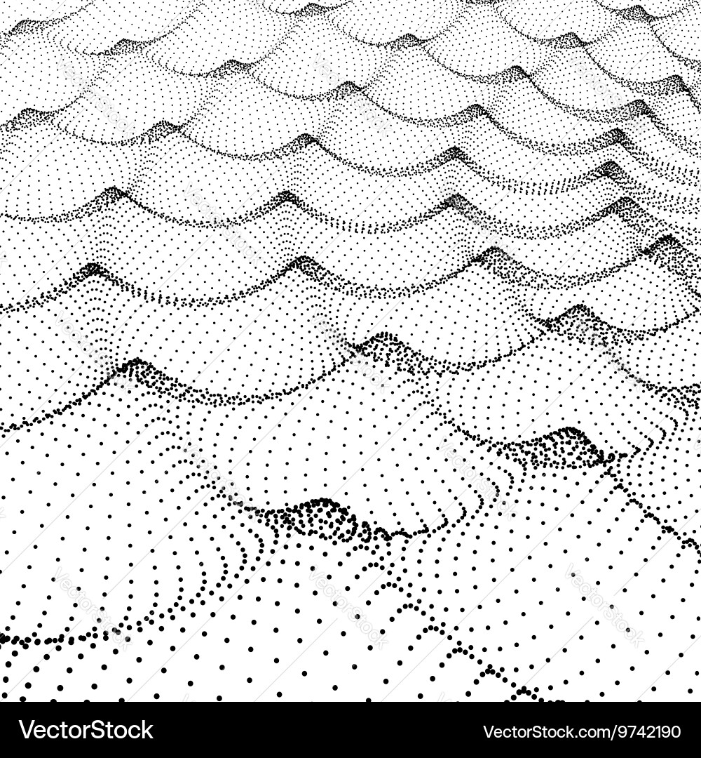 Abstract Network Technology Background vector image