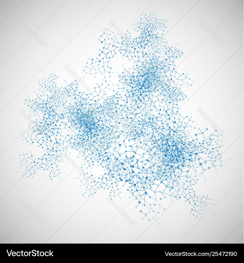 Abstract polygonal background with connected dots Abstract polygonal background with connected dots vector image