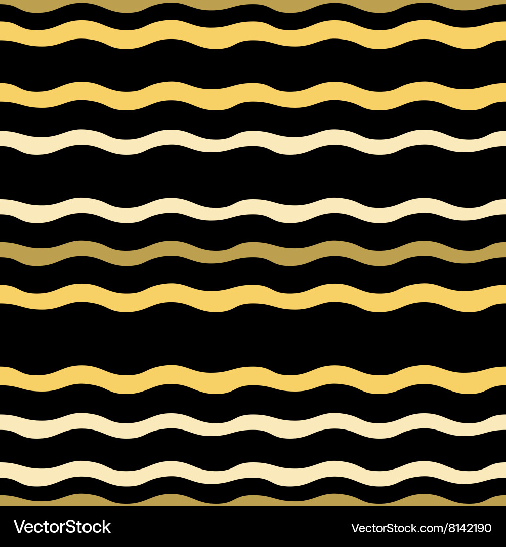 Abstract seamless pattern from waves vector image