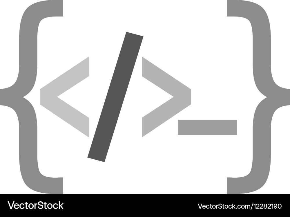 Code Development Icon Vector Image