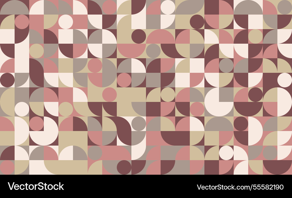 Geometric pattern featuring minimal shapes Geometric pattern featuring minimal shapes Vector Image