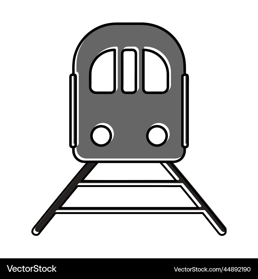 Train element Train element Vector Image