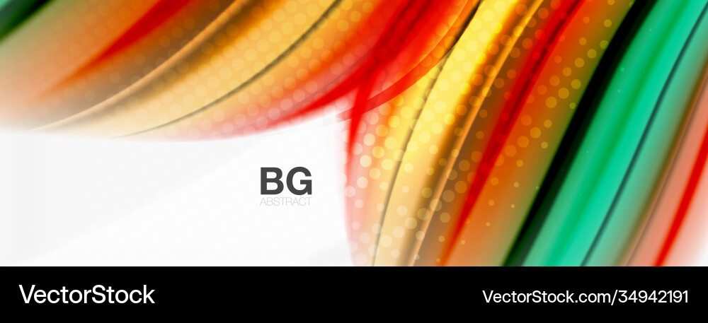 Abstract background smooth flowing lines blurred Abstract background smooth flowing lines blurred vector image