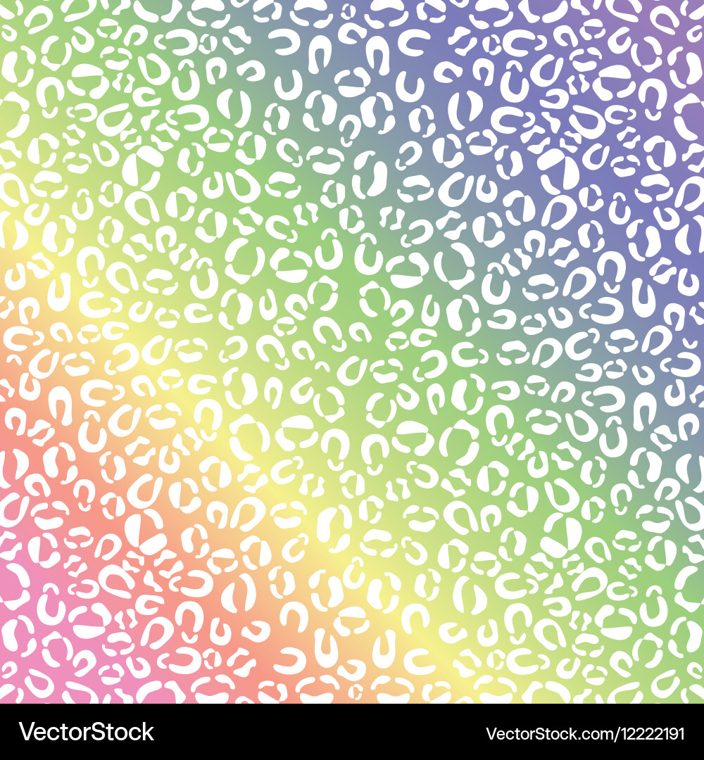Animal print pattern image vector image