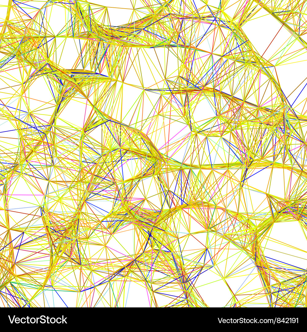 Dynamic Colorful Line Pattern Vector Image