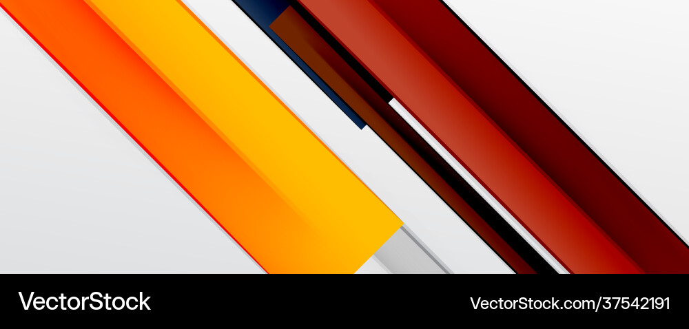 Multicolored lines background design template Vector Image