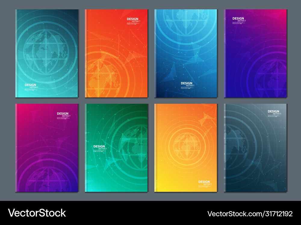 Abstract technology data visualization background Abstract technology data visualization background vector image