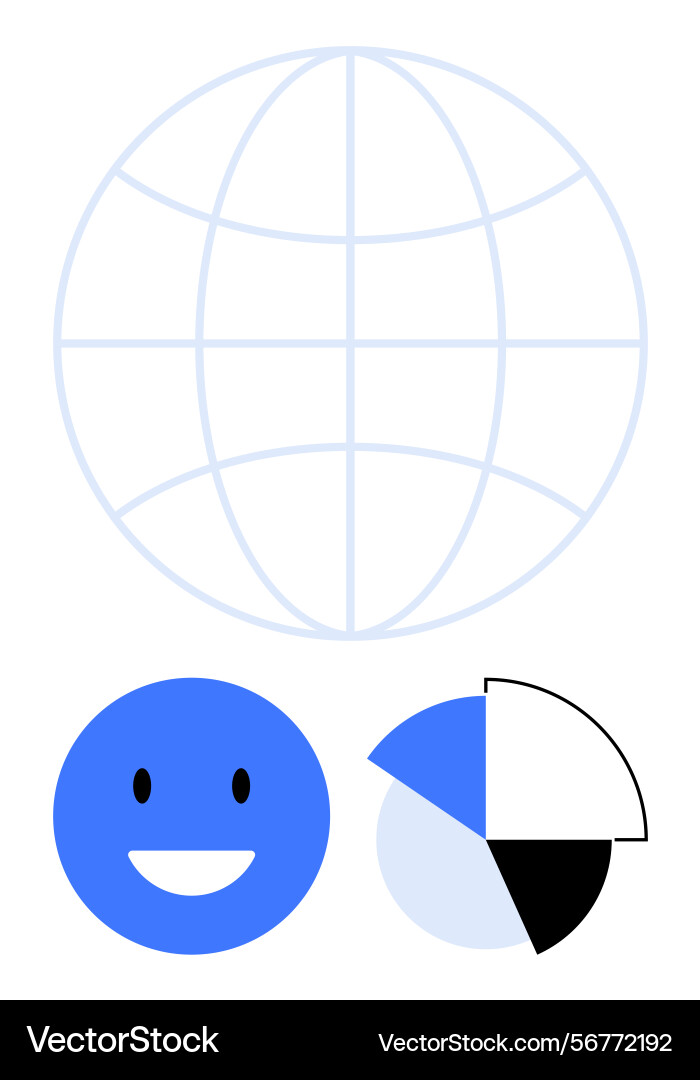 Global connectivity with communication icons Global connectivity with communication icons vector image