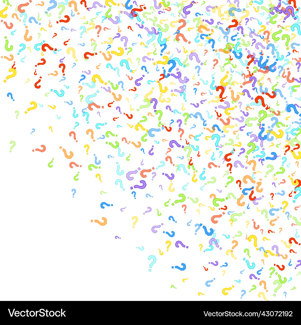 Question marks quiz doubt survey faq public poll Question marks quiz doubt survey faq public poll vector image