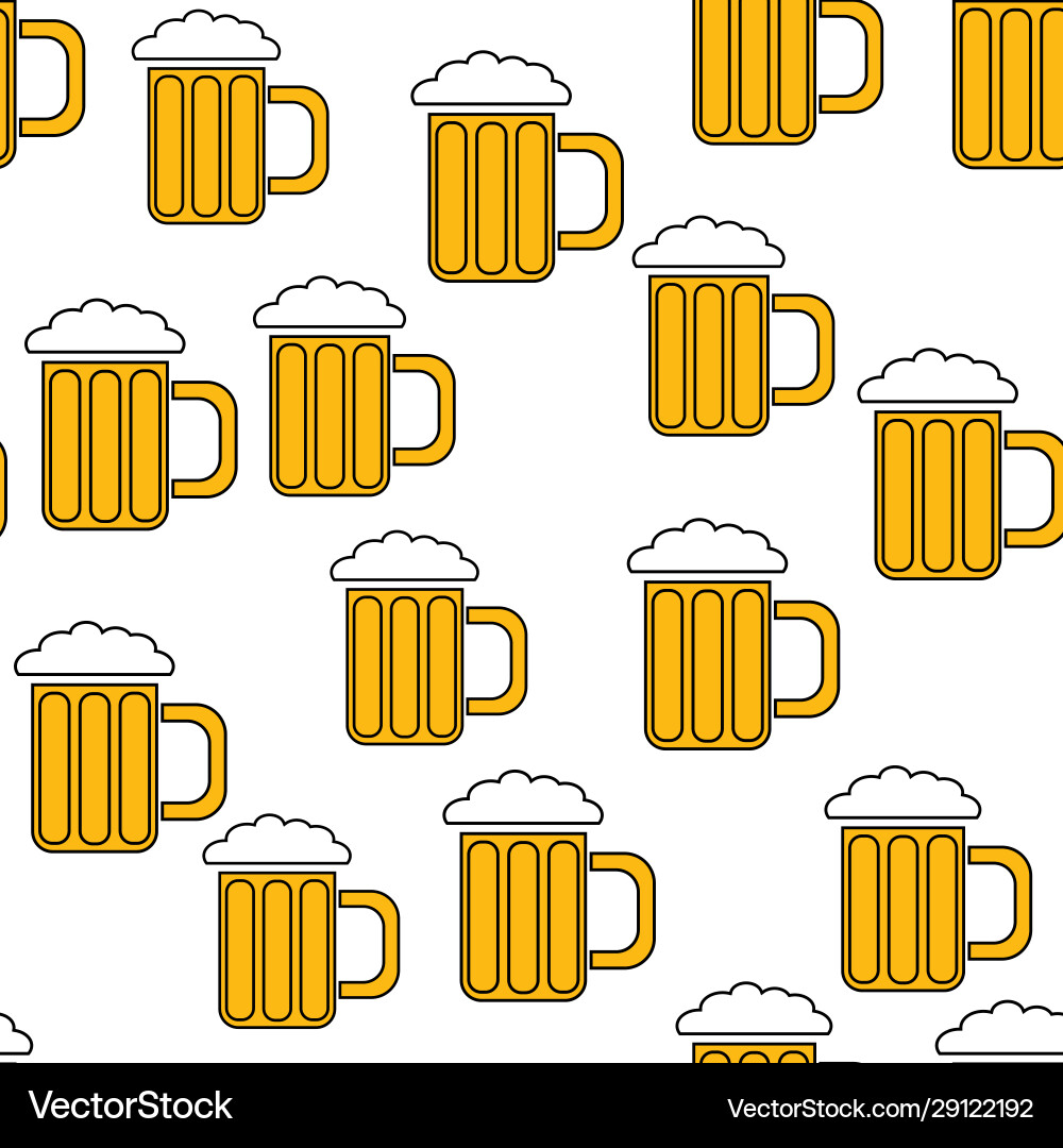 Seamless pattern simple abstract alcoholic vector image