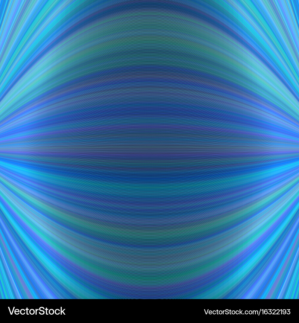 Abstract symmetrical motion background from thin Vector Image