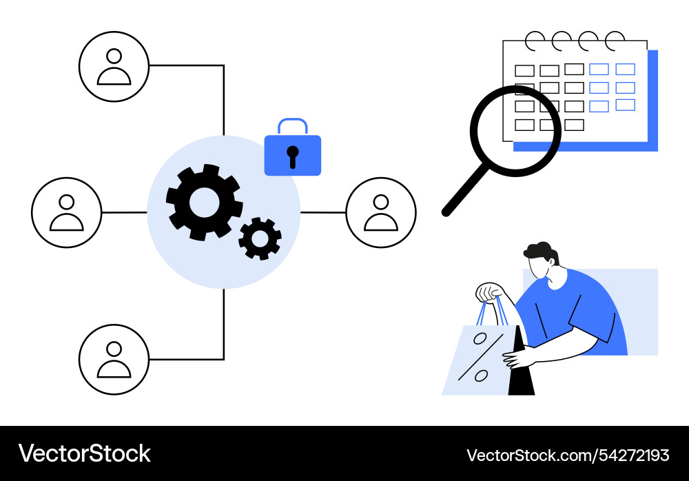 Coordination between team members for efficient Coordination between team members for efficient Vector Image