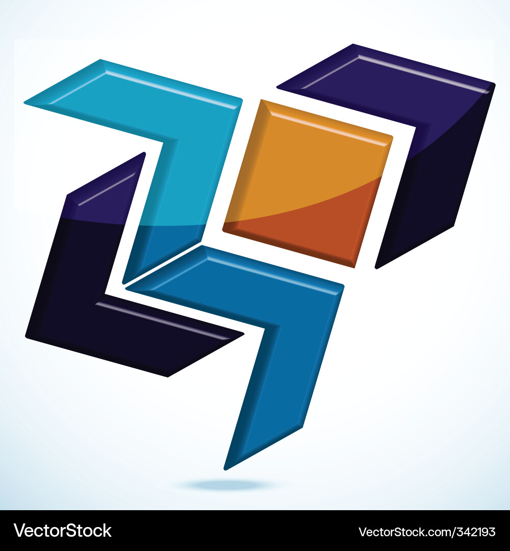 Modern Point Arrow Icon Vektorbild