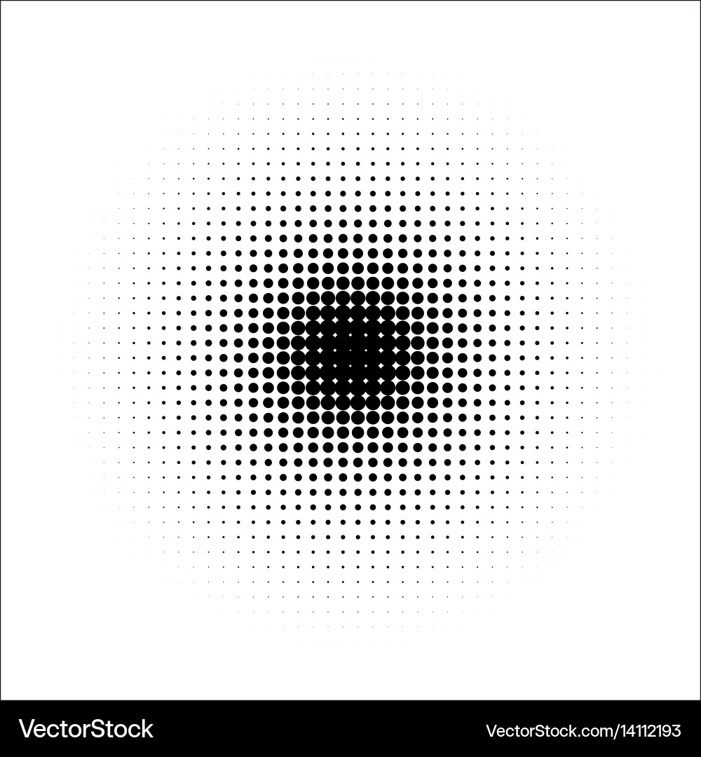 Retro style dotwork background abstract Vector Image