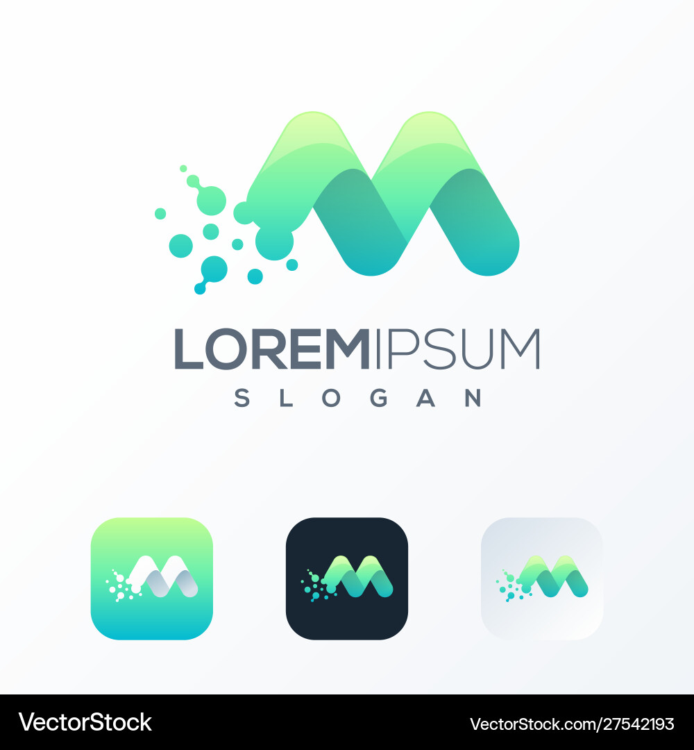 Tech logo design ready to use Tech logo design ready to use vector image