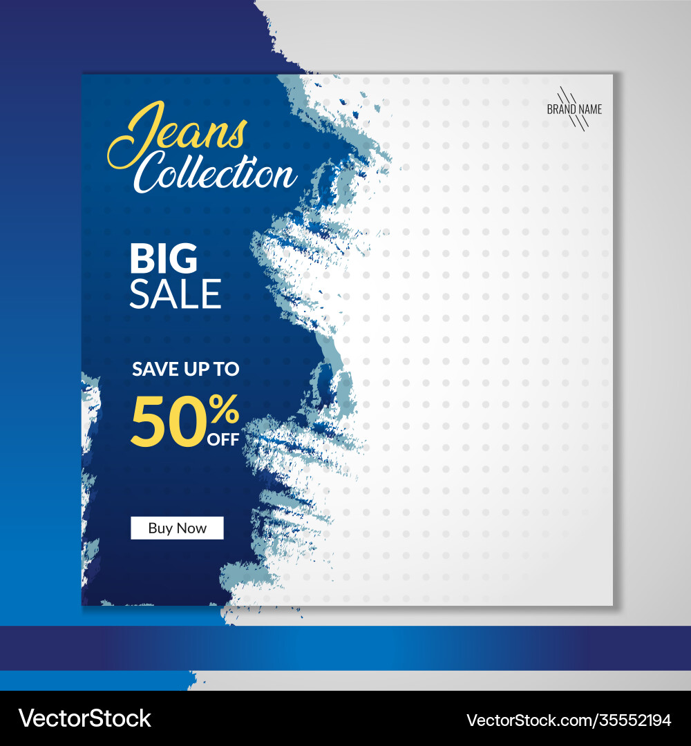 Social media post Social media post Vector Image