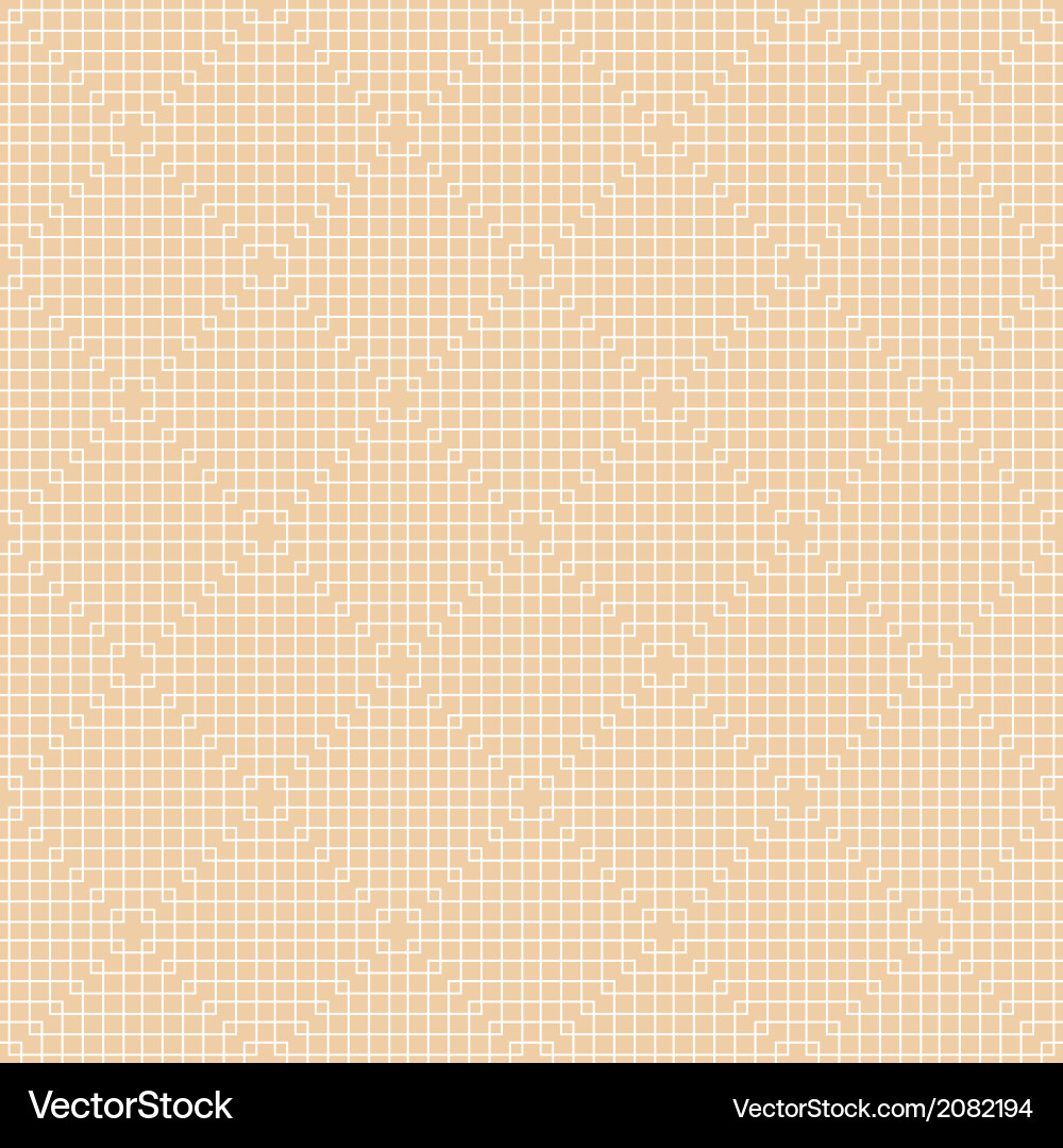 White line squares seamless pattern Vector Image