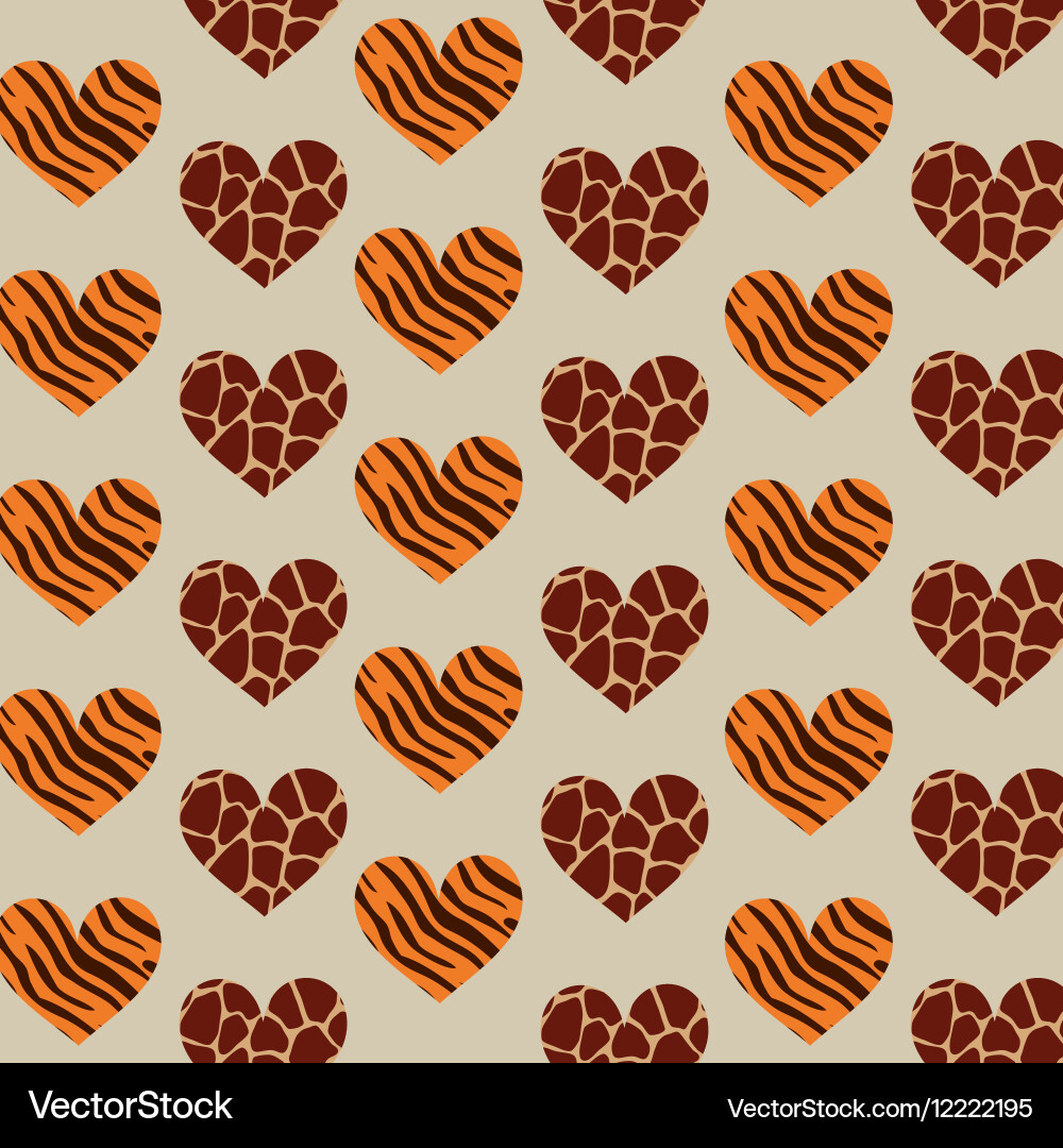 Animal print pattern image Vector Image