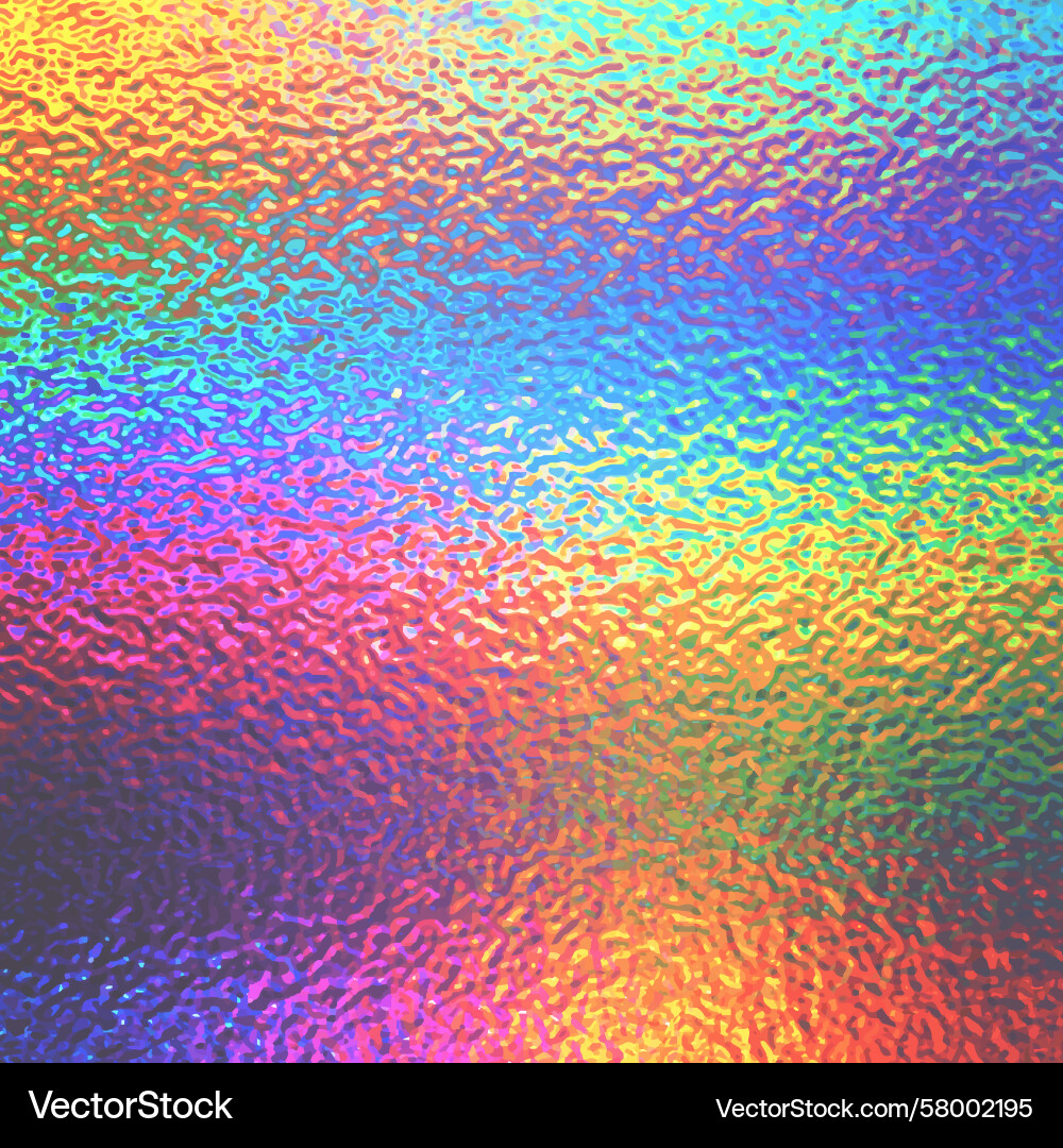 Iridescent pattern rainbow blurred background Iridescent pattern rainbow blurred background Vector Image