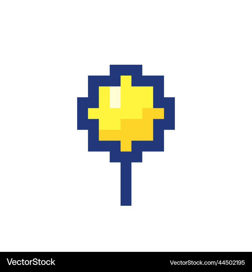 Round pushpin pixelated rgb color ui icon Round pushpin pixelated rgb color ui icon vector image