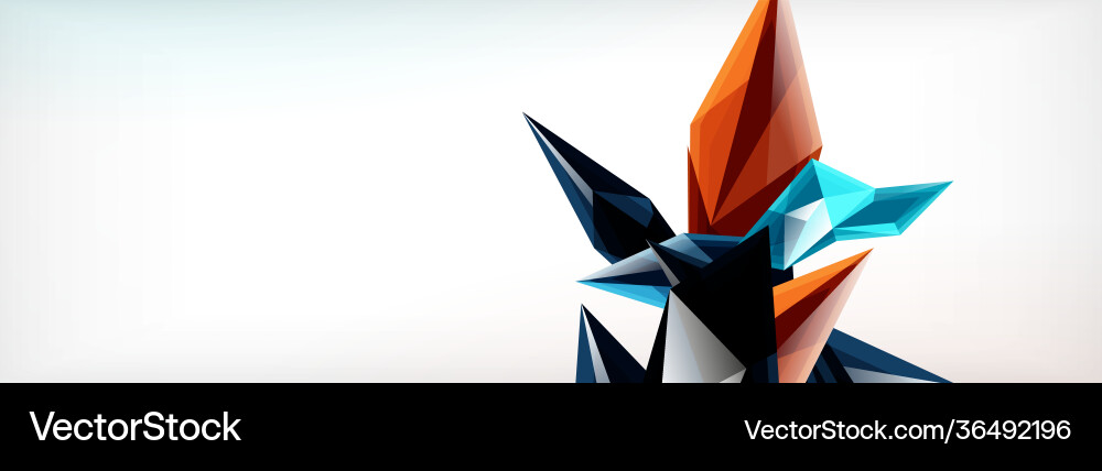 3d triangles and pyramids abstract 3d triangles and pyramids abstract vector image