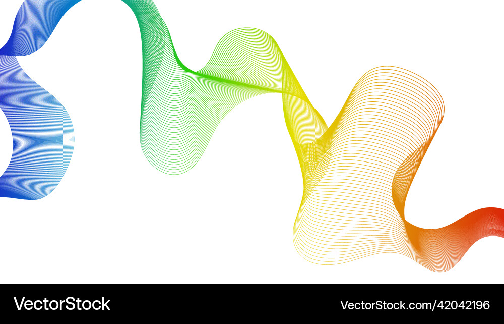 Abstract backdrop with wave gradient lines Abstract backdrop with wave gradient lines vector image