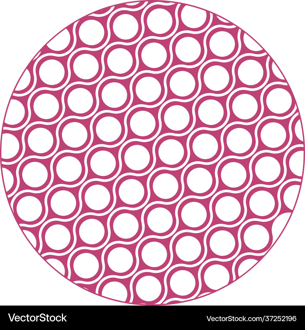 Abstract circle background icon design template vector image