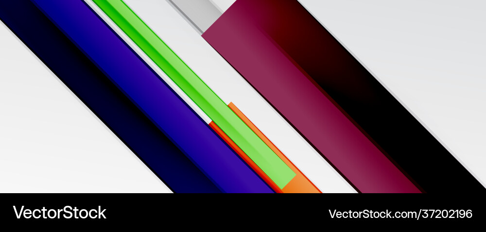 Multicolored lines background design template Multicolored lines background design template Vector Image