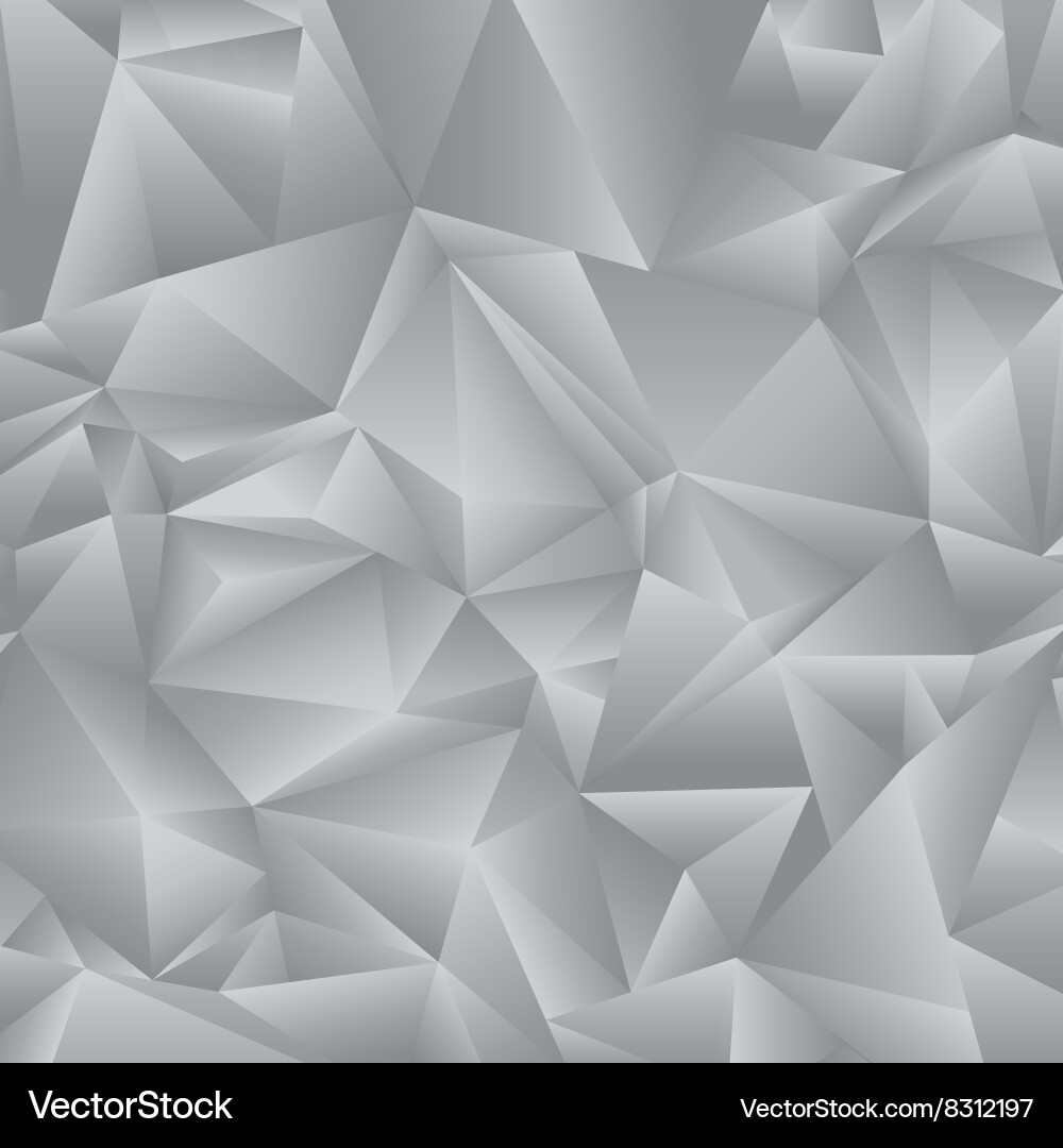 Abstract geometric triangle background vector image